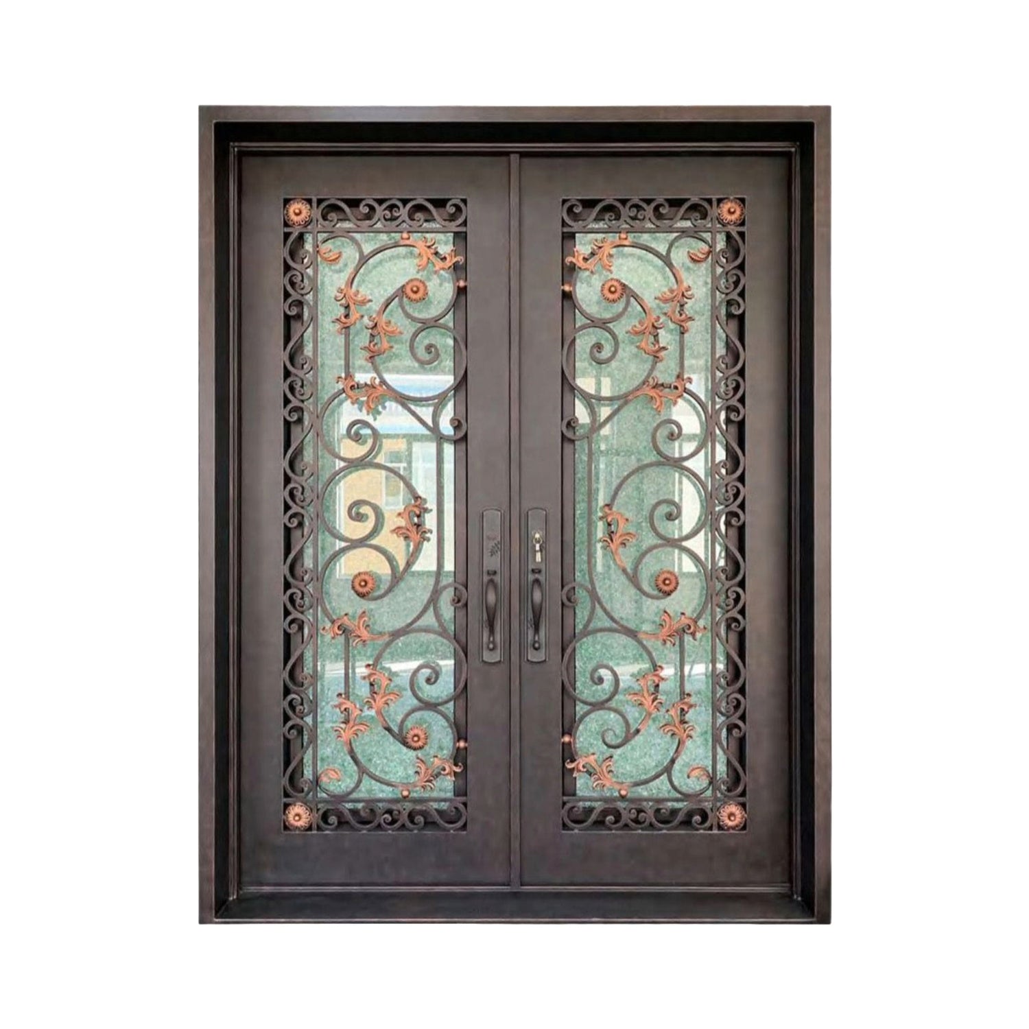 Antique Style Iron Doors
