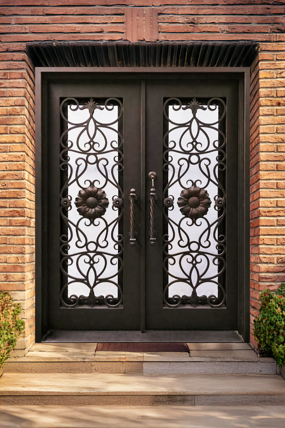 Sunflower Lavalier Iron Door
