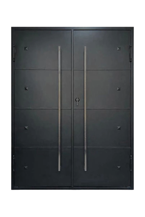 Sentinel Double Iron Door – Strong Ironwork for Secure Grand Entrances