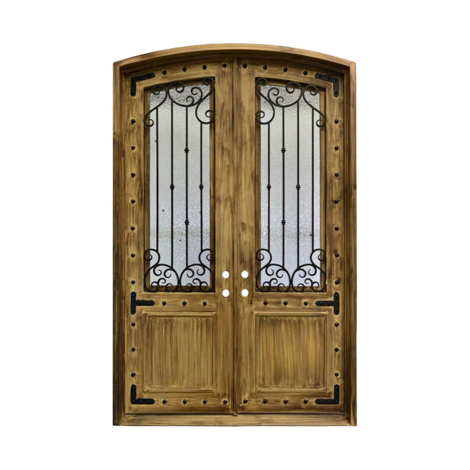 deocorative metal iron door