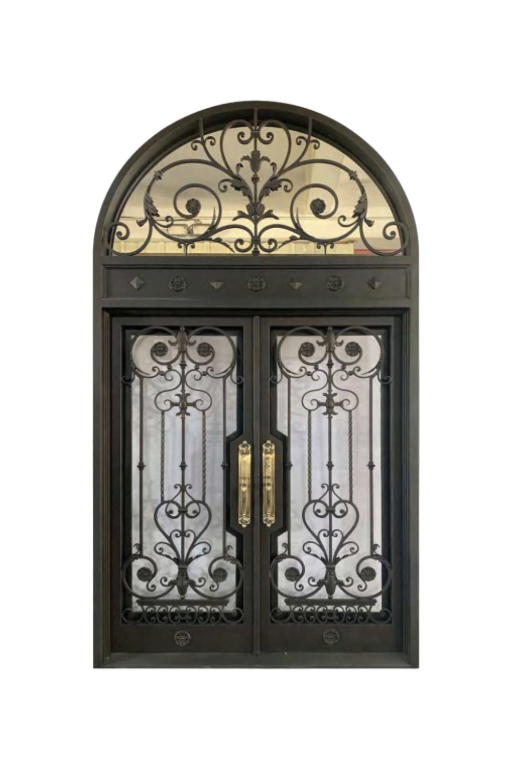 New collection of custom wrought iron doors, featuring fresh designs and styles.