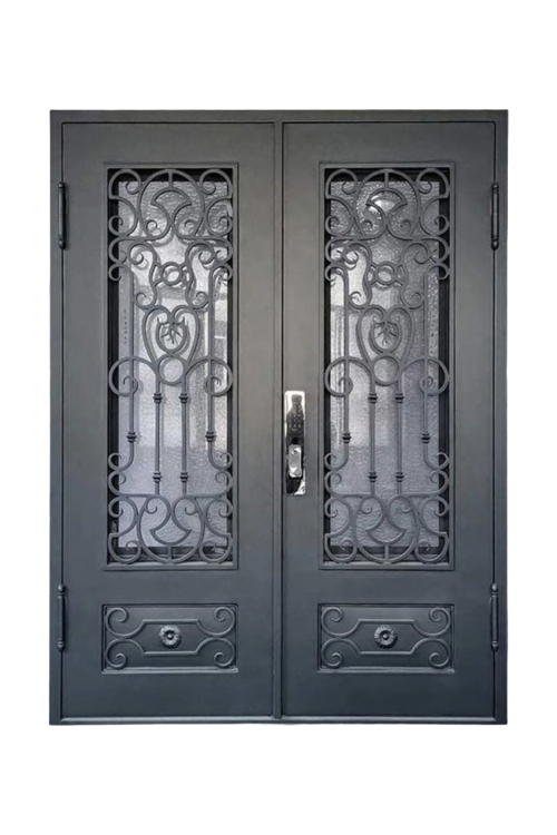 Florence Gate Double Iron Door – Artisan Ironwork with Classic Design