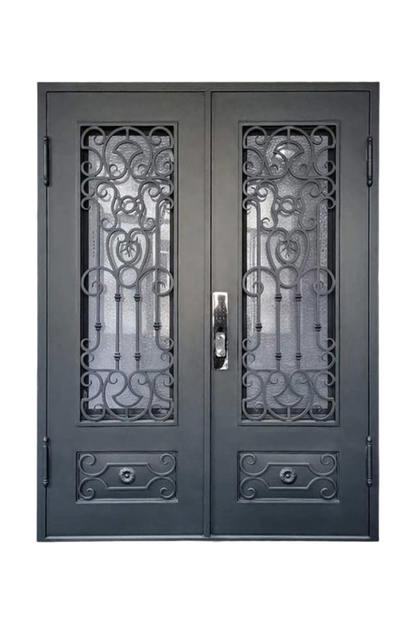 Florence Gate Double Iron Door – Artisan Ironwork with Classic Design