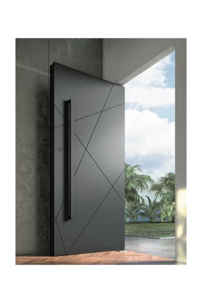 Meridian Iron Pivot Door